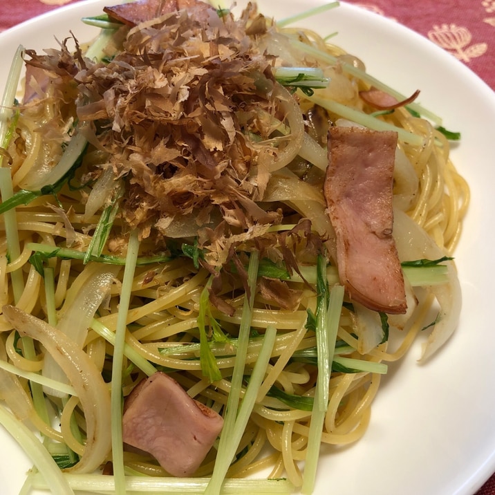 焼うどん風♪ 和風パスタ